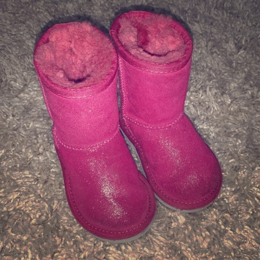 Toddler Classic Pink Ugg Boots